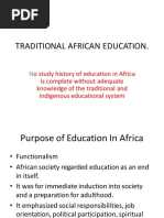 EDU112-Traditional African Education-EDU UNILORIN-2020-141