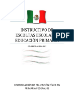 Instructivo de Escoltas Ef Primarias Federales Sector 06