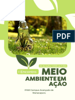 1° Encontro Meio Ambiente em Ação - CMPU_IFAM