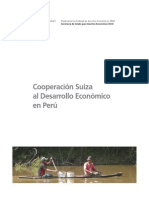 Cooperacion Suiza al Desarrollo Económico en Peru 