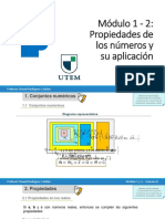 Módulo 1 - 2: Propiedades de Los Números y Su Aplicación