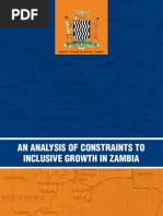 Download An Analysis of Constraints to Inclusive Growth in Zambia 2011 by Chola Mukanga SN61941655 doc pdf