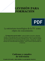 La Televisión para La Formación