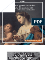 Booklet Biber Violin Solo