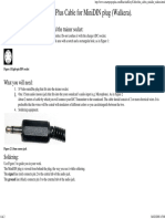 Cable For MiniDIN Plug (Walkera)