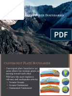 Convergent Plate Boundaries NOTES