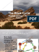 The Rock Cycle NOTES