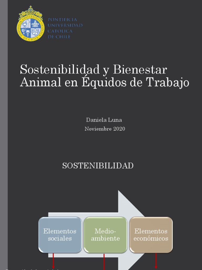 Bienestar y Sostenibilidad en Équidos | PDF | Bienestar de los animales ...