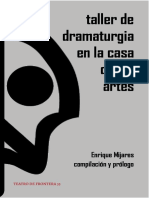 Taller de Dramaturgia en La Casa de Las Artes