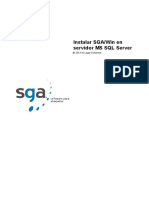 Instalar SGAWin en Servidor MS SQL Server