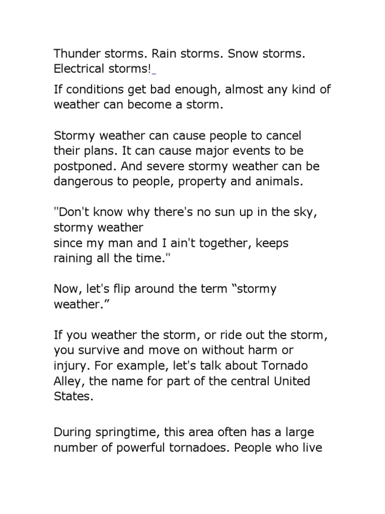 13 successful People Take The World By Storm PDF Storms Weather