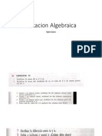 Notacion Algebraica