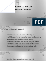 Presentation On Unemployment