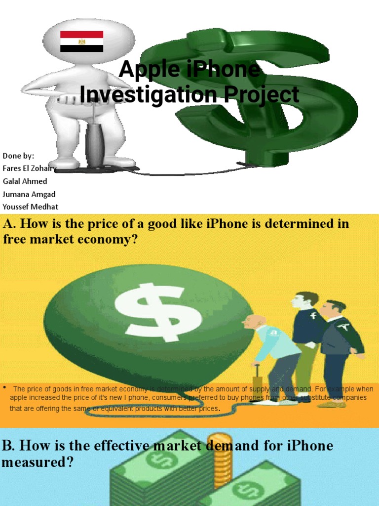 Apple Iphone Investigation Project PDF Elasticity (Economics