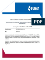 I.Prico Nacional: Constancia de Notificación de Resolución de Prescripción #0110200005703