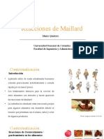 Reacciones de Maillard: Factores que influyen