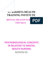 Session 02 Psychobiological Concepts