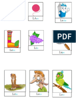 Actividad para Sílaba Incial Con Fonema /L