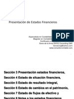 Presentación Estados Financieros CTCP