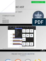 IC Sales Forecast Presentation Template 10708 PowerPoint
