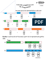 4topr. Mat. - Adición y Sust de Frac.