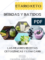 Bebidas keto deliciosas