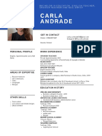 CV Carla Andrade