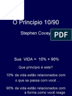 O Princípio 10/90: Stephen Covey