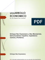 Desarrollo económico teorías