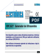 KM 1627 Generador de Ultrasonidos - Nueva Electrónica