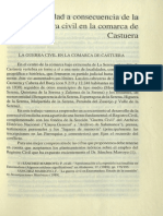 La Mortalidad A Causa de La Guerra Civil en Castuera