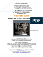 Theatrum Mundi CFP