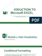 (Module 2) Data Visualization in Excel