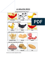 Actividades La Gallinita Roja 4 Años