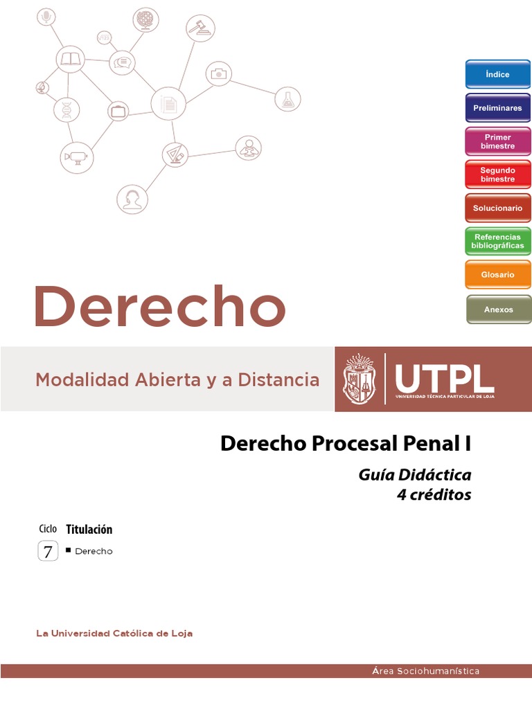 Guía Didáctica: Derecho Procesal Penal I | PDF | Debido al proceso ...
