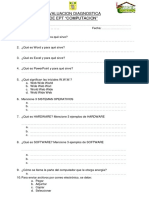 5to EVALUACION DIAGNOSTICA