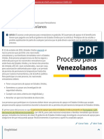 Proceso para Venezolanos: Requisitos y Pasos