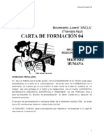 Carta 4 Madurez Humana