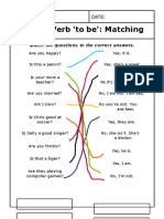 Verb To Be Match