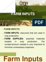 Farm Inputs
