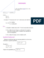 Racionalização de frações com radicais