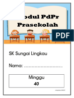 Modul PDPR Prasekolah M40