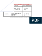 Formulas de varianza y desviación estándar en Excel