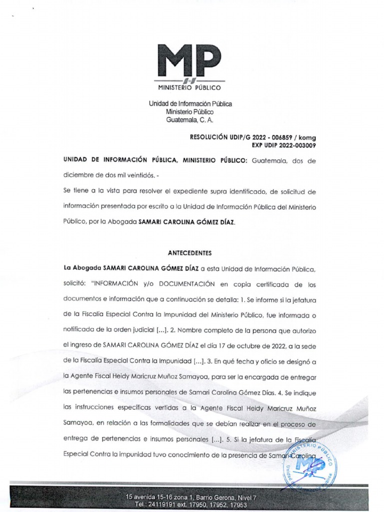 Resolucion Udip-G 2022-006859 | Descargar gratis PDF | Leyes de ...