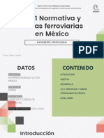 4.5.1 - Normativa y Tarifas Ferroviarias en México - CCV