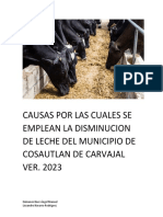 Alcanzes y Limitaciones Que Enfrentan Los Ganaderos Del Municipio de Cosautlan de Carvajal Ver