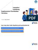 Mengenal Komunitas Belajar - Roadshow