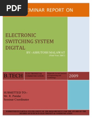 Ewsd Electronic Switching System Digital Telephone - 