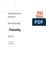 FOA170 F5 Finansiering MDU