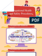 Occupational Health & Safety Procedures